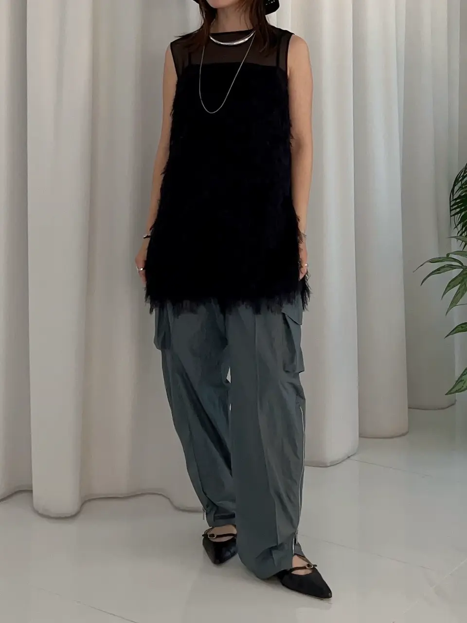  古川温子 コーディネート画像