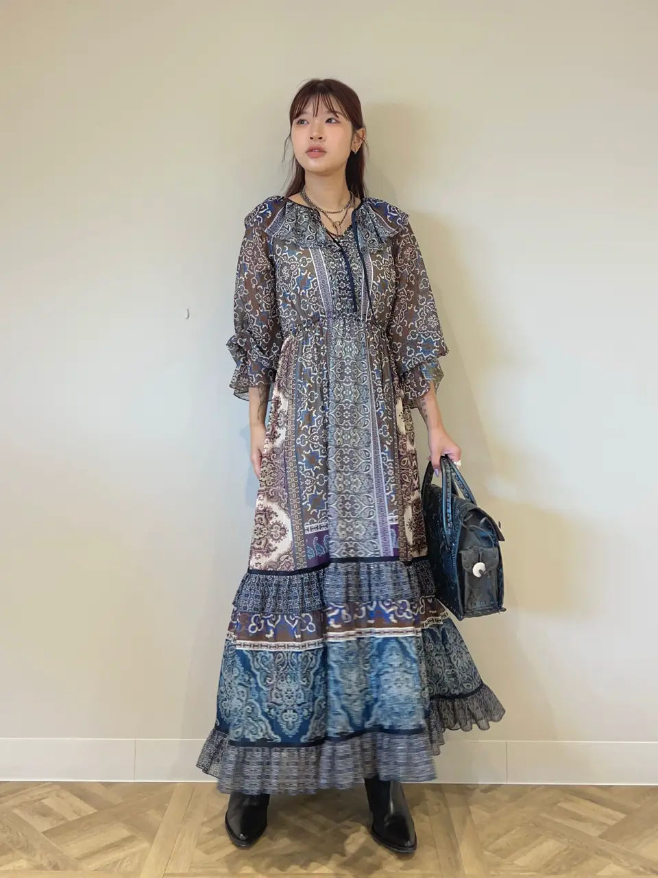 GRACE CONTINENTAL NORIA コーディネート画像