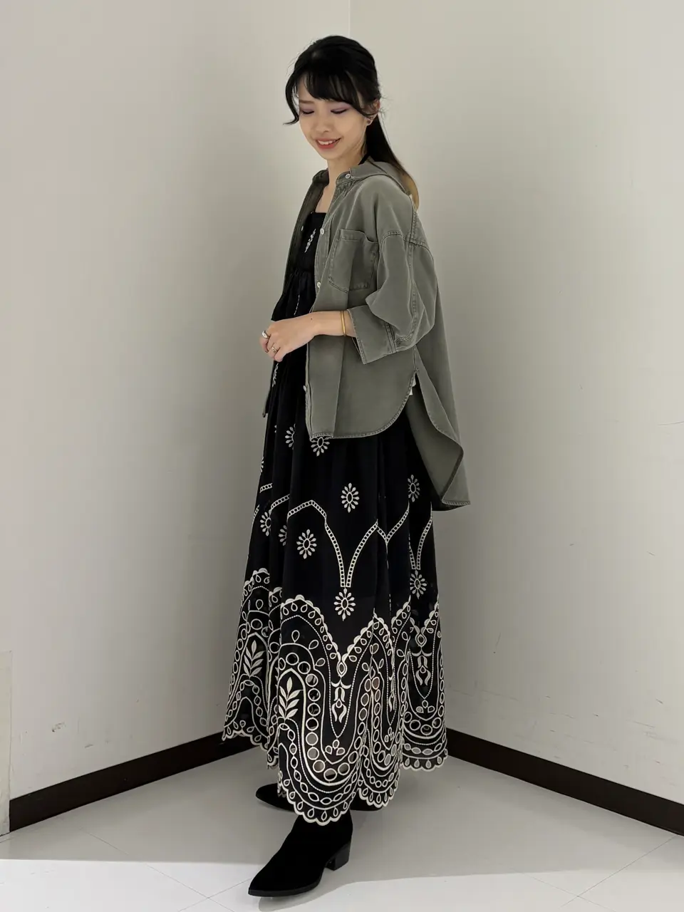 GRACE CONTINENTAL FUKUSHIMA YURIE コーディネート画像