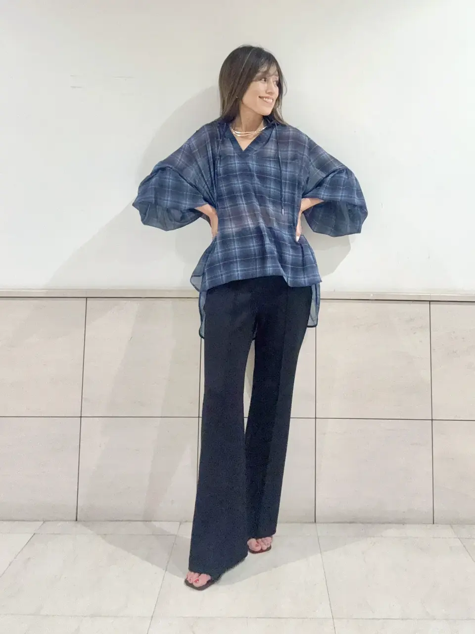 GRACE CONTINENTAL yukimi yonee コーディネート画像