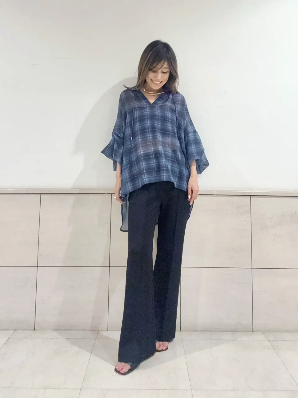 GRACE CONTINENTAL yukimi yonee コーディネート画像