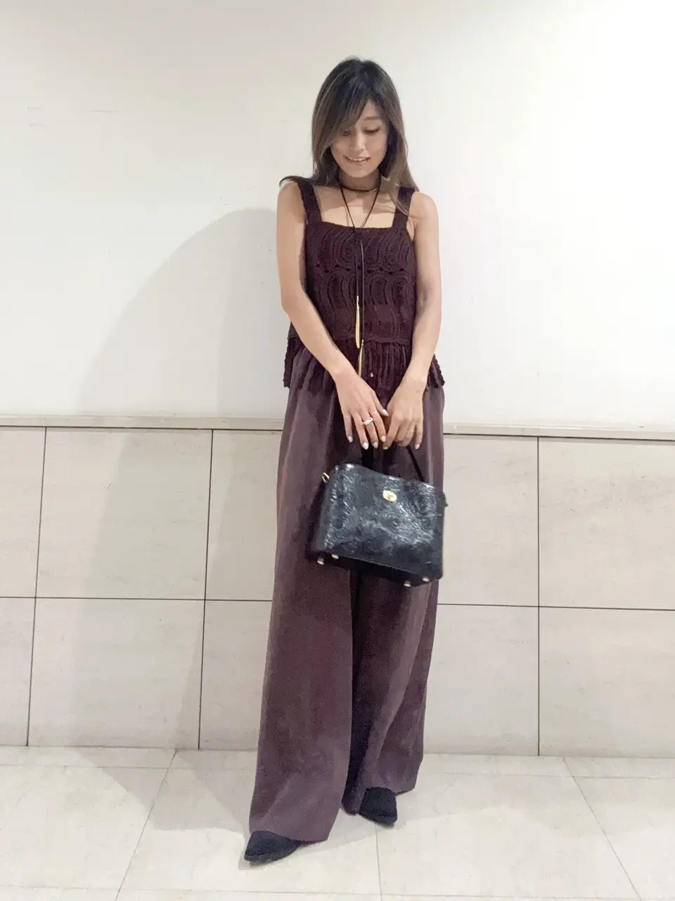 GRACE CONTINENTAL yukimi yonee コーディネート画像