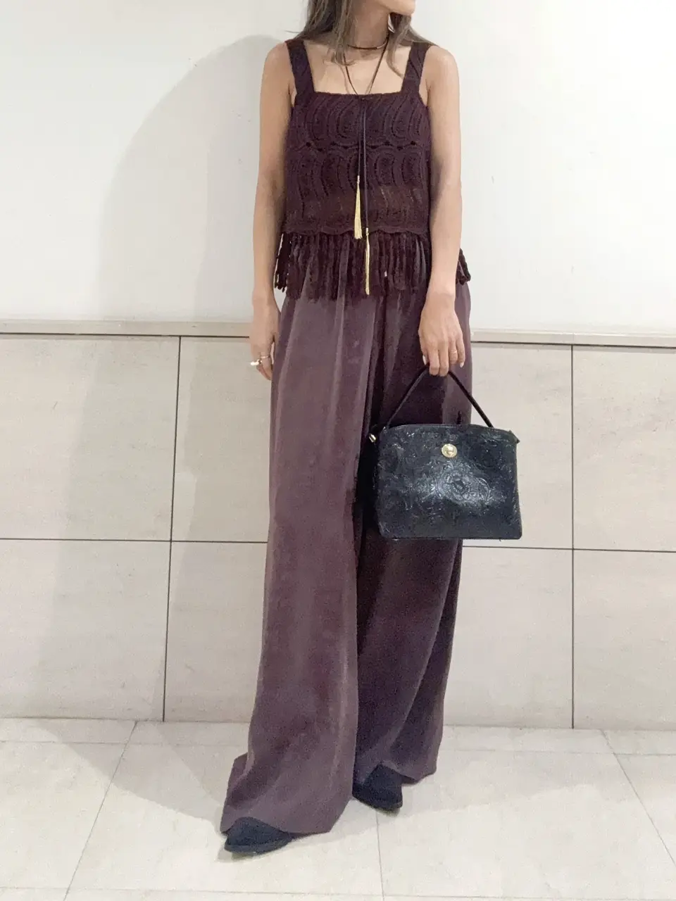 GRACE CONTINENTAL yukimi yonee コーディネート画像