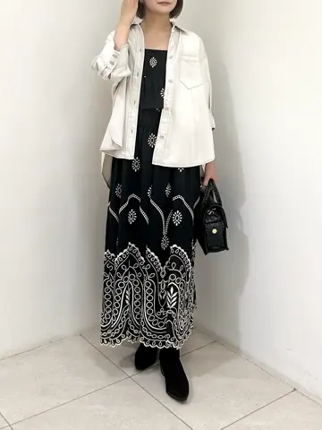 GRACE CONTINENTAL MORITA AI コーディネート画像