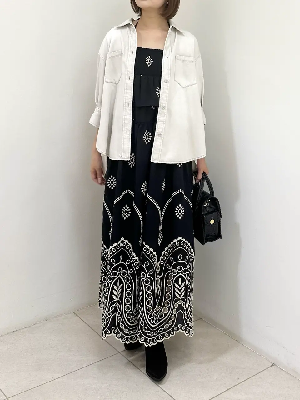 GRACE CONTINENTAL MORITA AI コーディネート画像