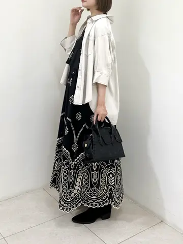 GRACE CONTINENTAL MORITA AI コーディネート画像