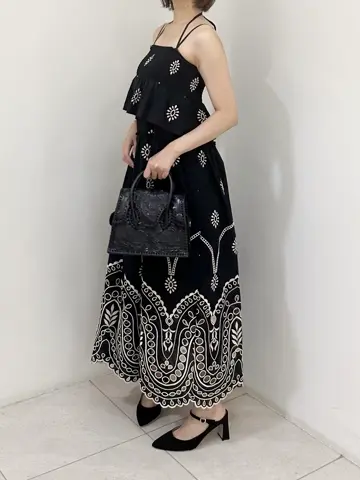 GRACE CONTINENTAL MORITA AI コーディネート画像