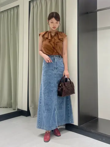 GRACE CONTINENTAL NORIA コーディネート画像