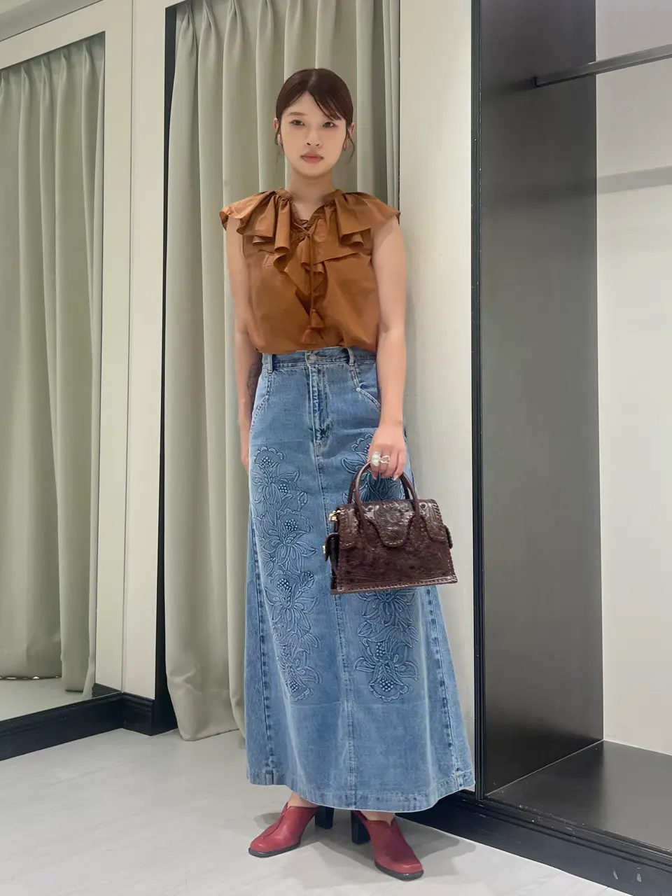 GRACE CONTINENTAL NORIA コーディネート画像