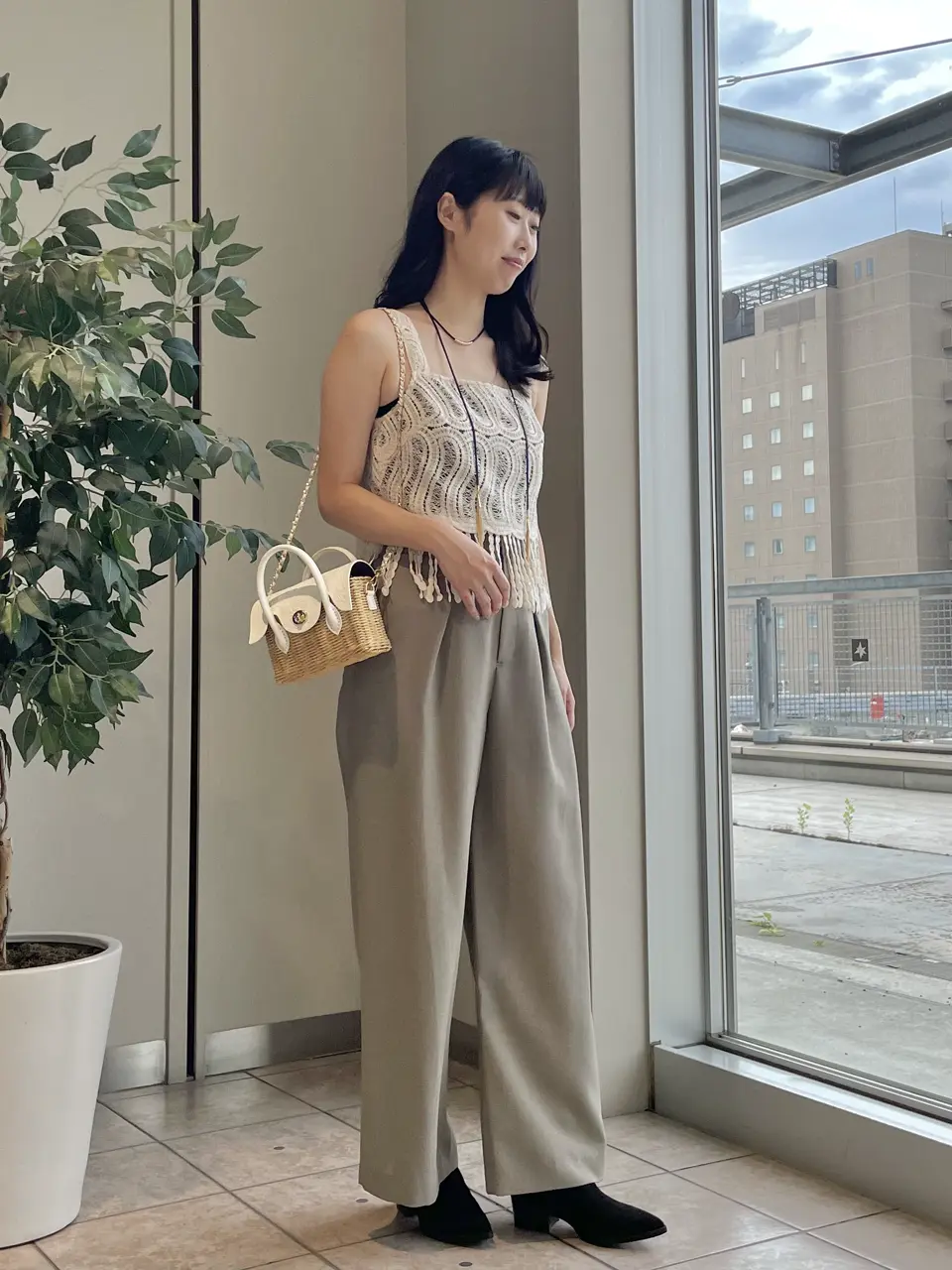 GRACE CONTINENTAL 端場　わかな コーディネート画像