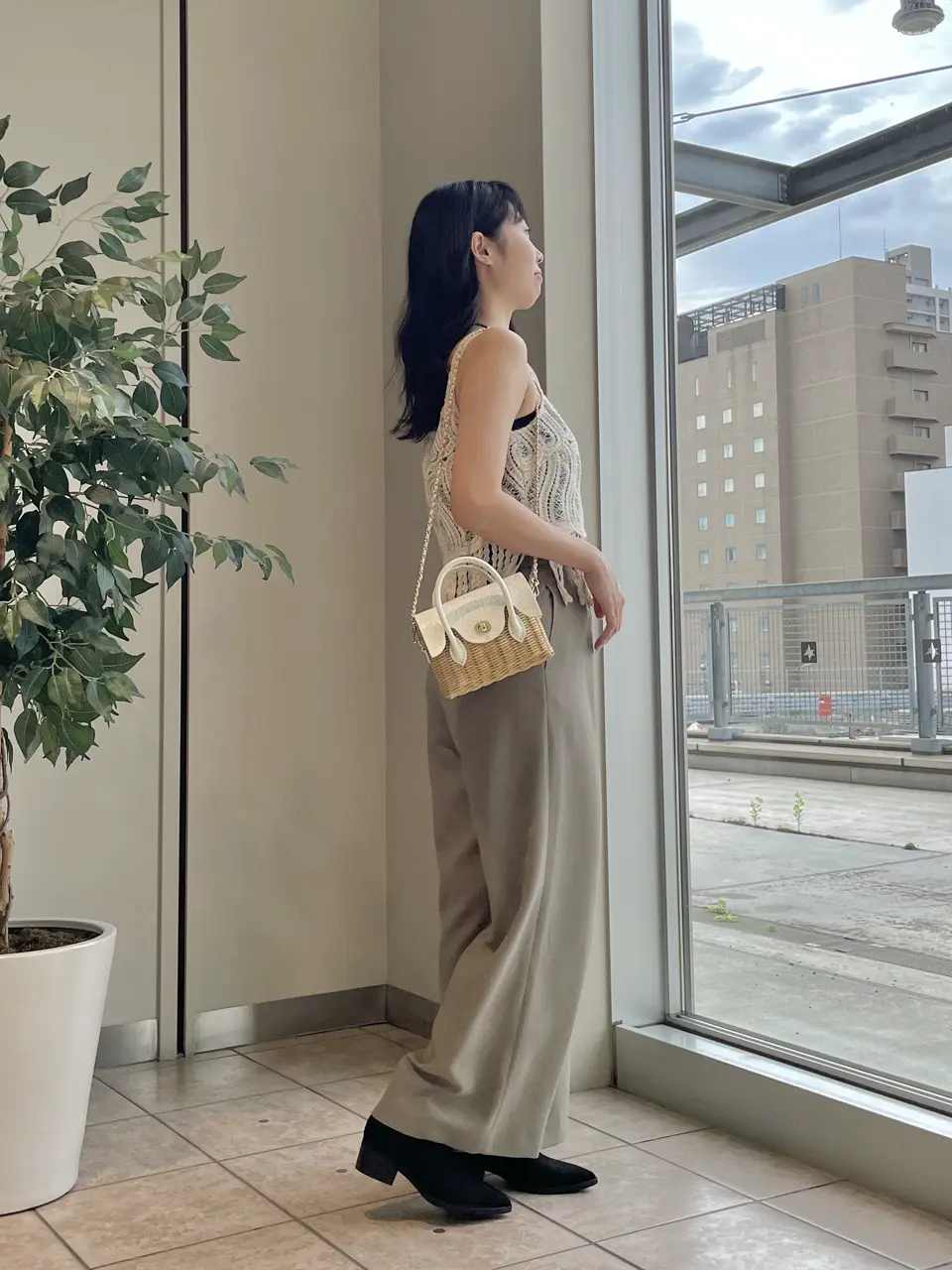 GRACE CONTINENTAL 端場　わかな コーディネート画像