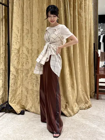 GRACE CONTINENTAL FUKUSHIMA YURIE コーディネート画像