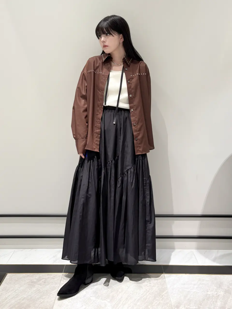 GRACE CONTINENTAL 森南海 コーディネート画像