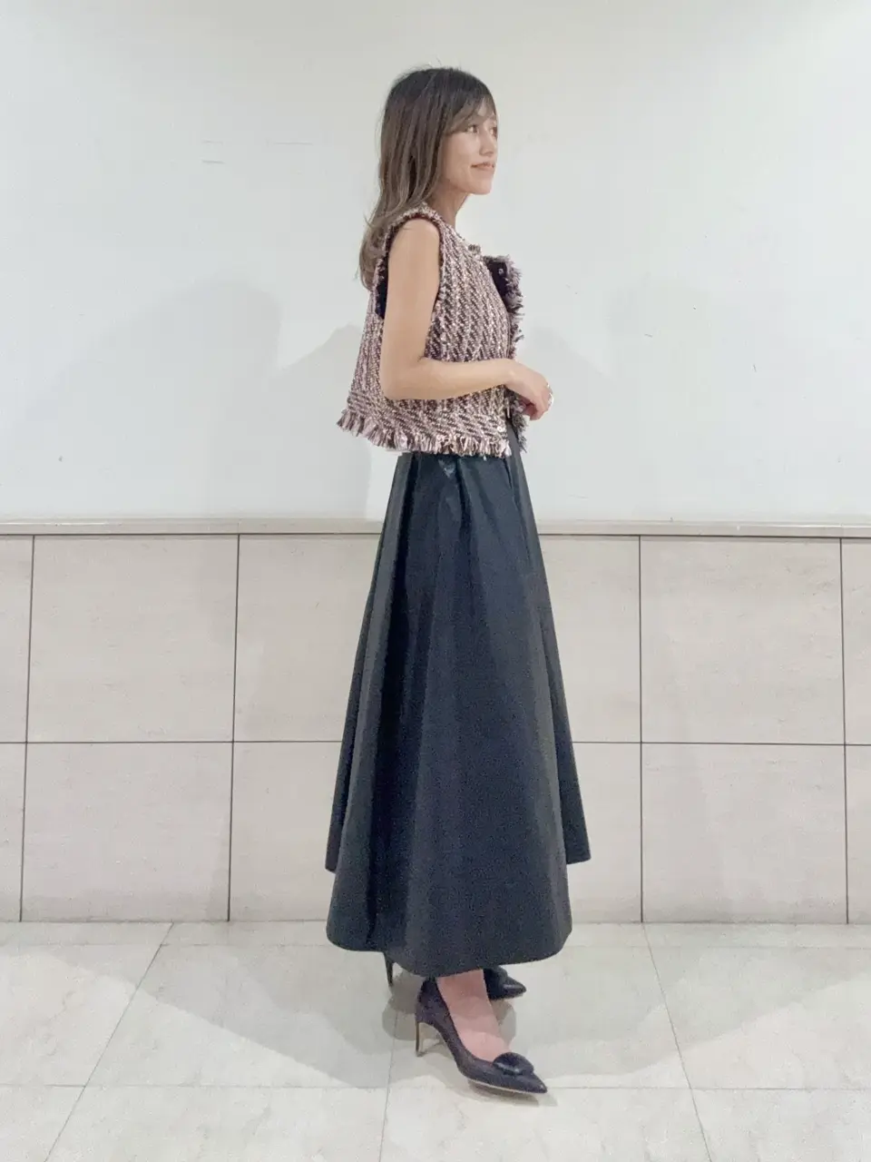 GRACE CONTINENTAL yukimi yonee コーディネート画像