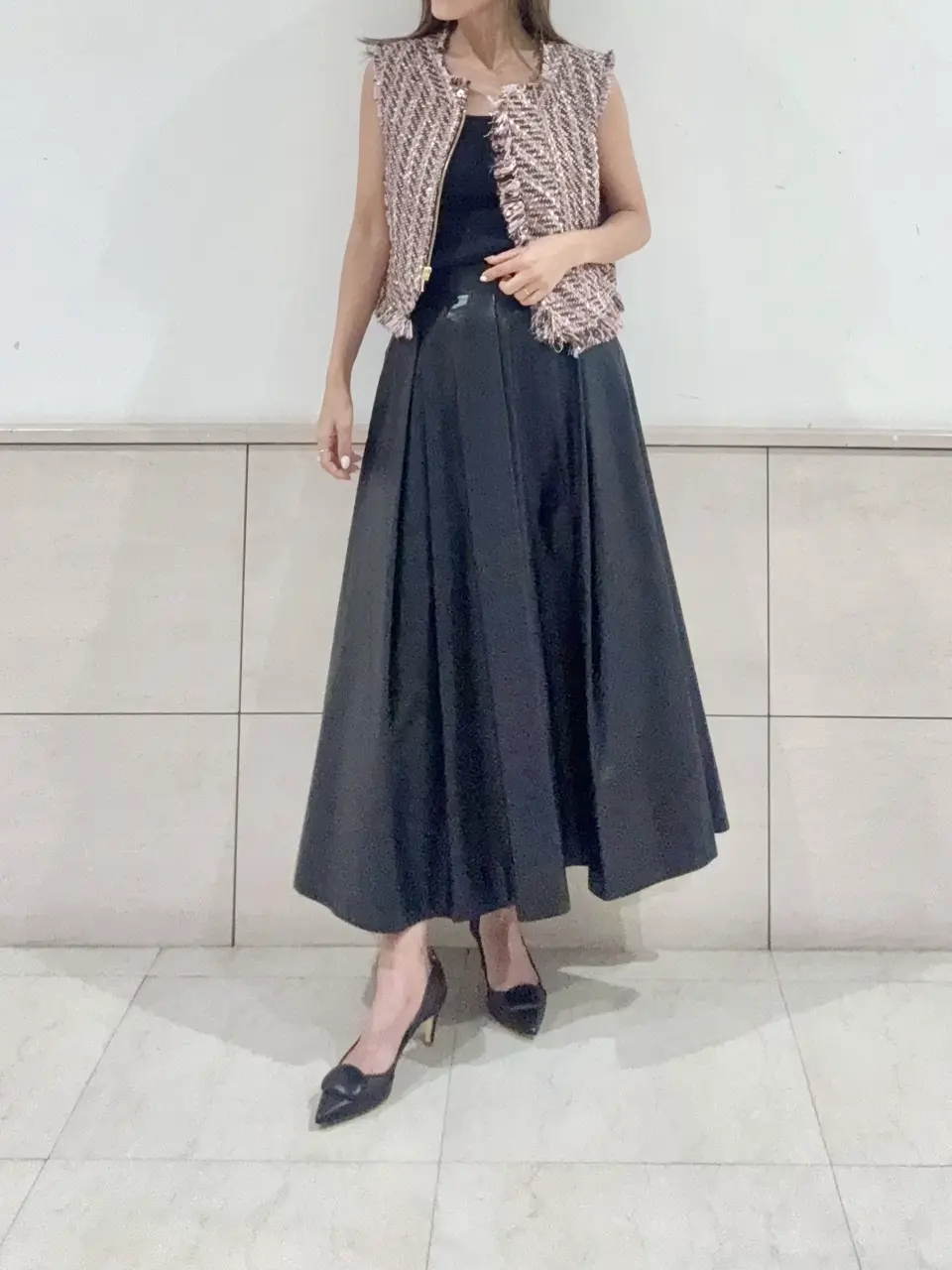 GRACE CONTINENTAL yukimi yonee コーディネート画像