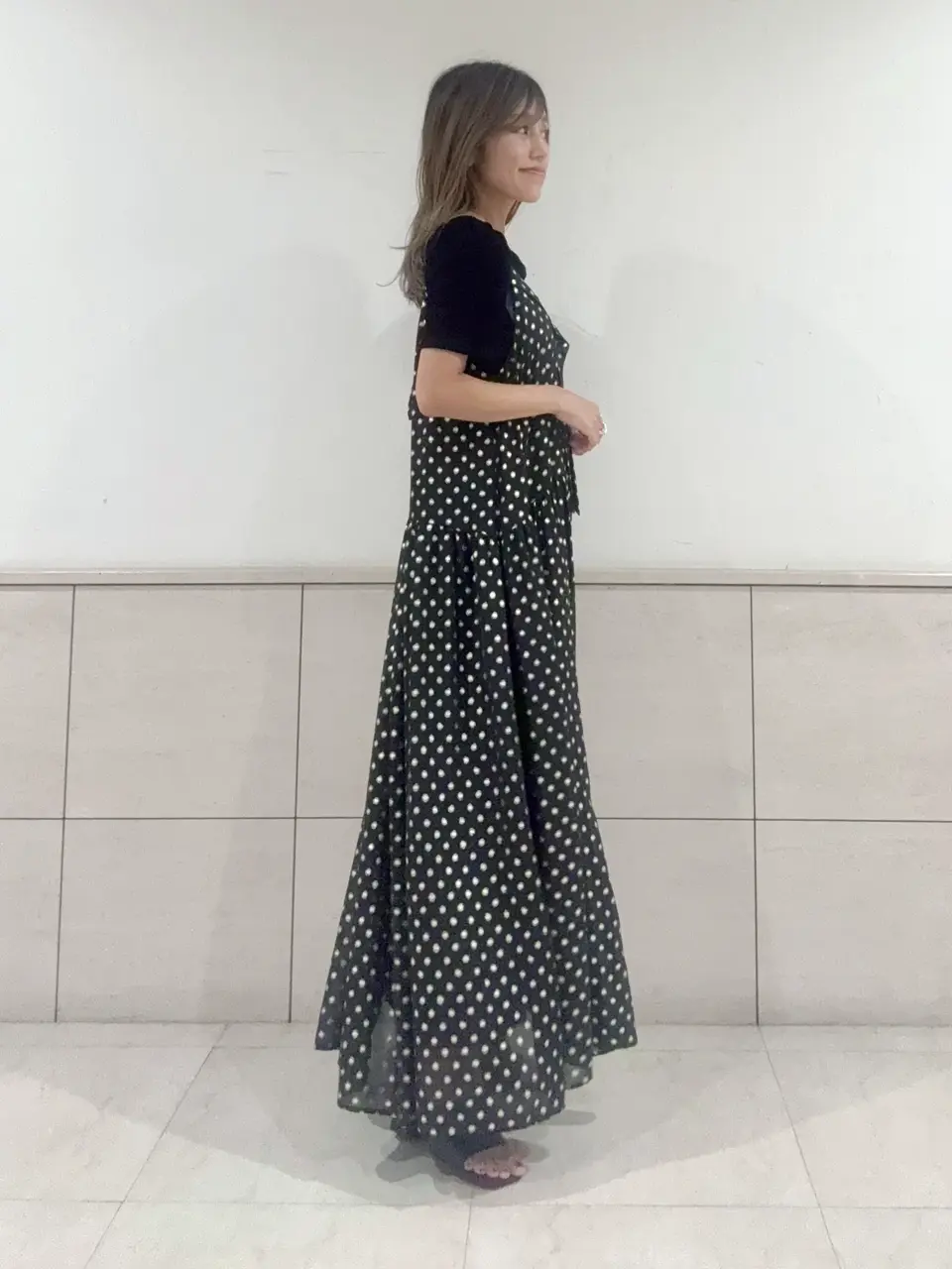 GRACE CONTINENTAL yukimi yonee コーディネート画像