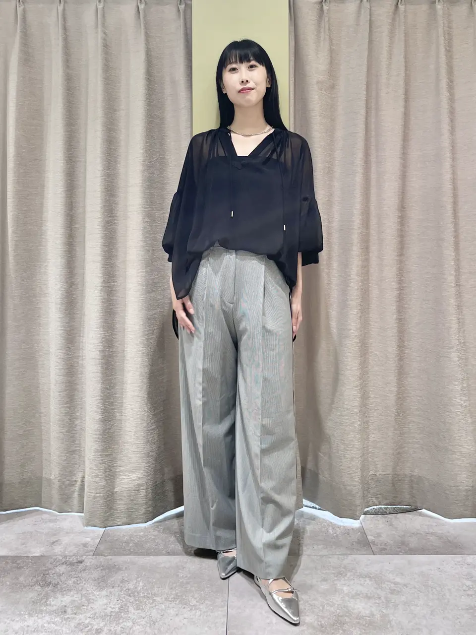 GRACE CONTINENTAL 端場　わかな コーディネート画像