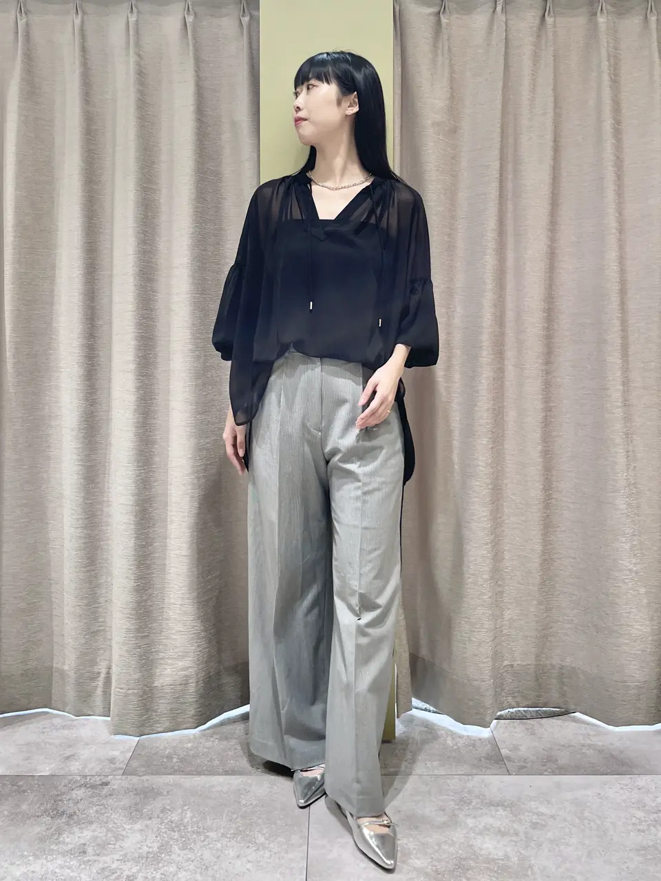 GRACE CONTINENTAL 端場　わかな コーディネート画像