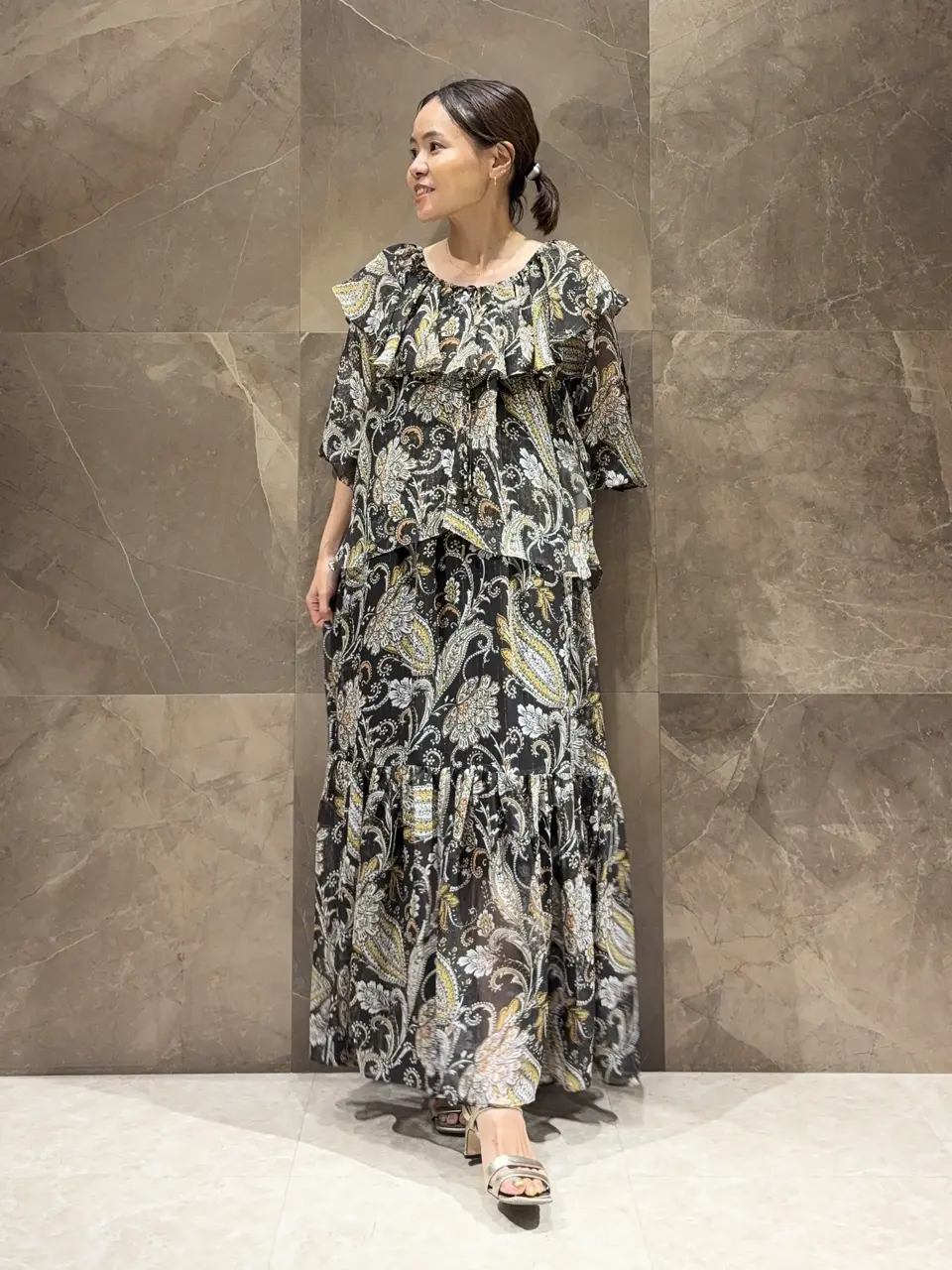 GRACE CONTINENTAL 穐山　香織 コーディネート画像