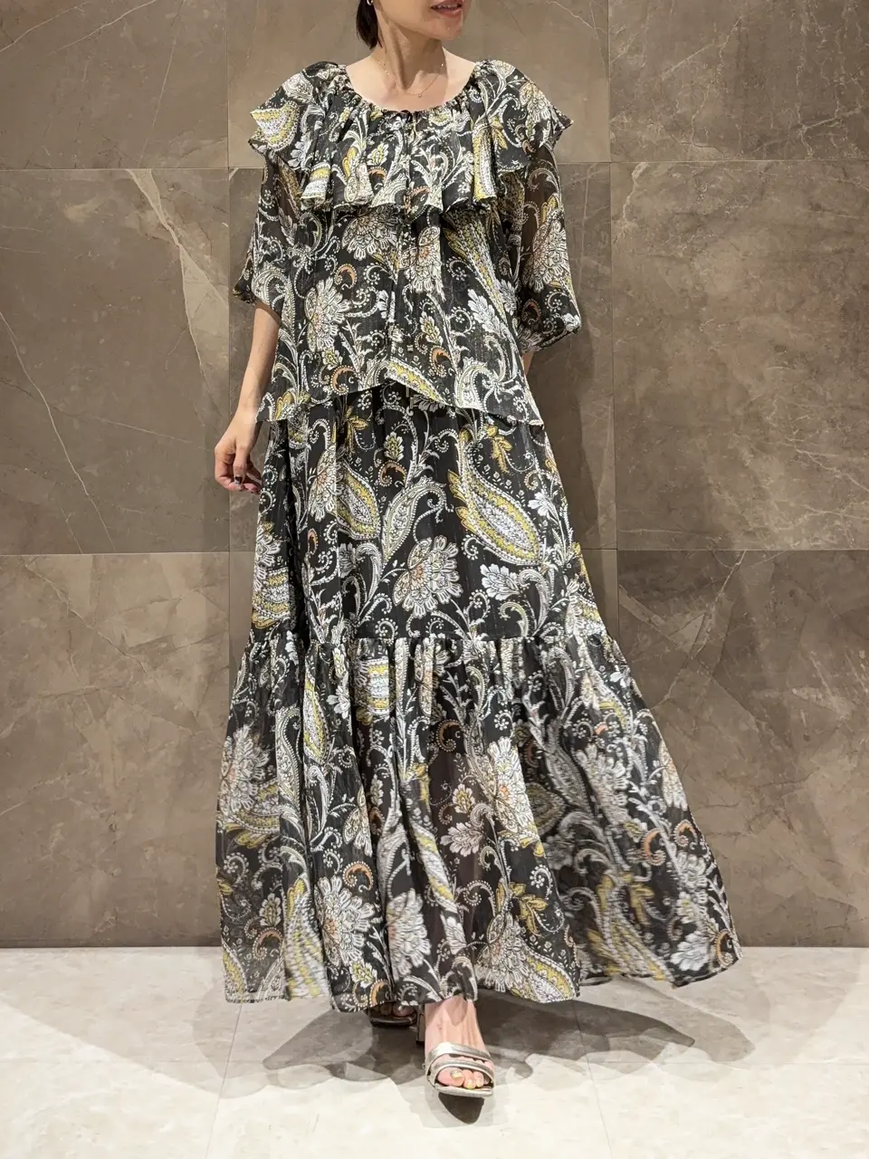 GRACE CONTINENTAL 穐山　香織 コーディネート画像