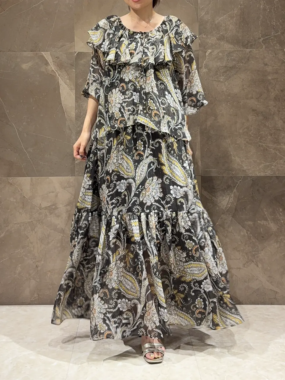 GRACE CONTINENTAL 穐山　香織 コーディネート画像