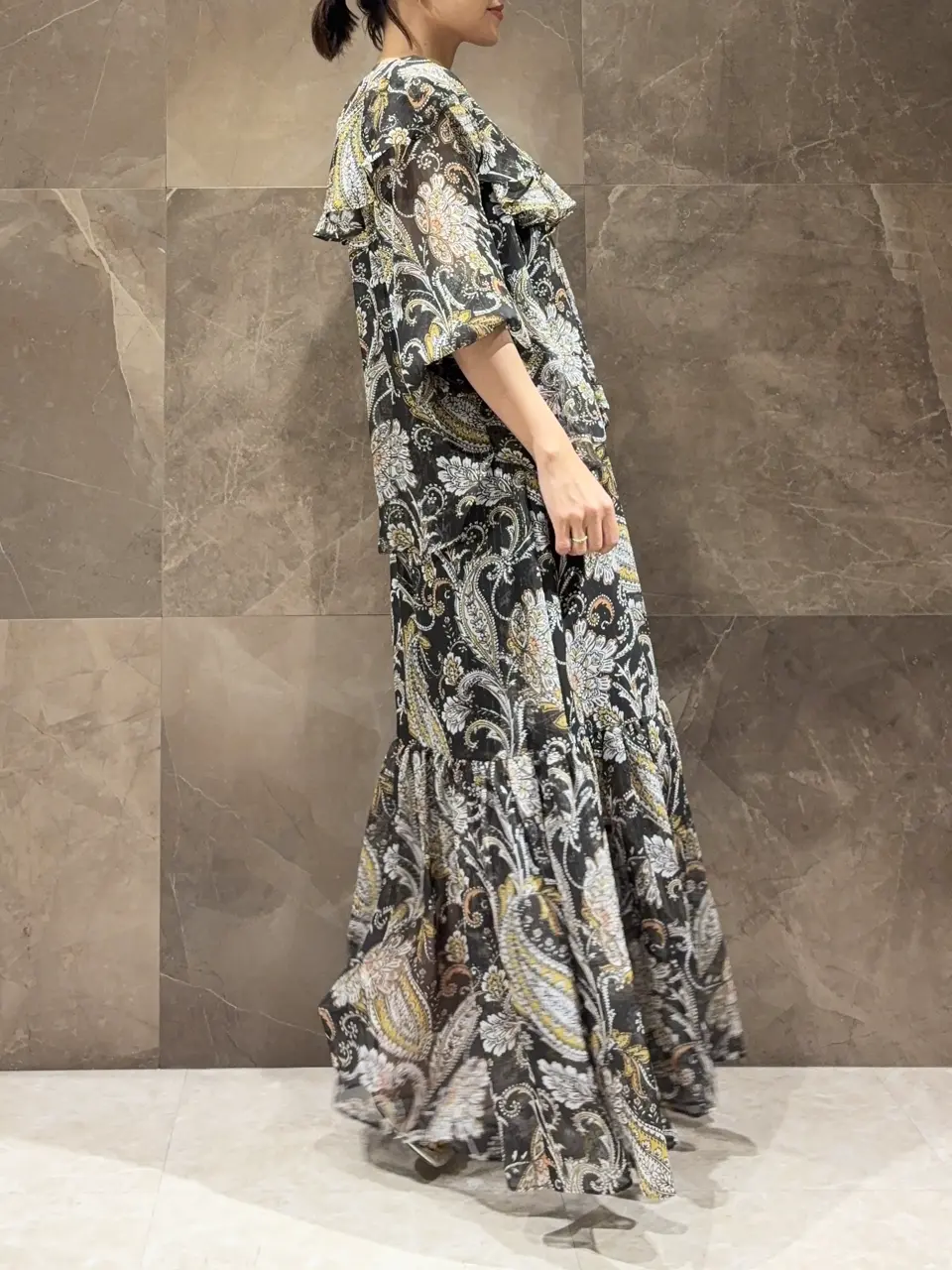 GRACE CONTINENTAL 穐山　香織 コーディネート画像