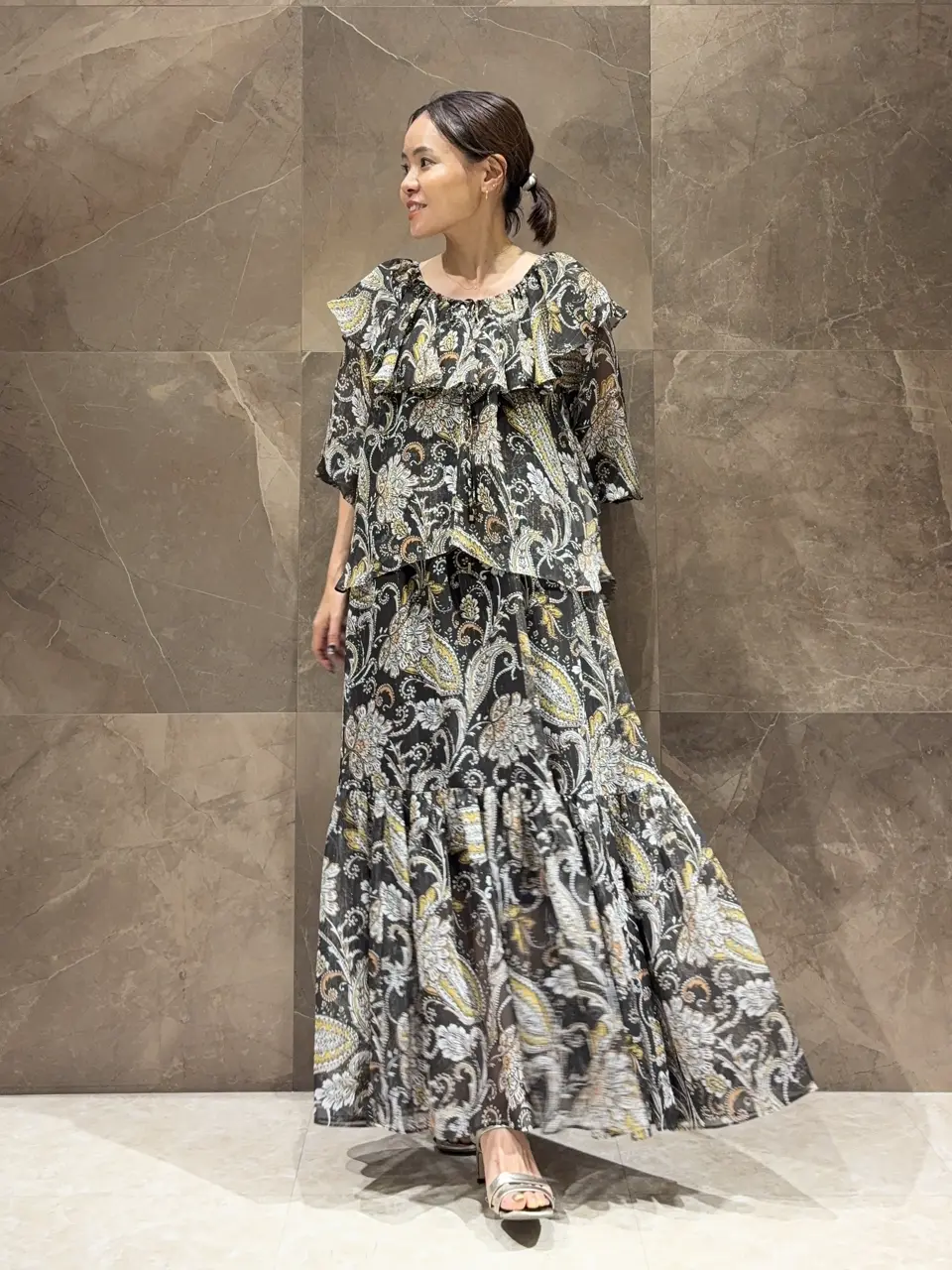 GRACE CONTINENTAL 穐山　香織 コーディネート画像