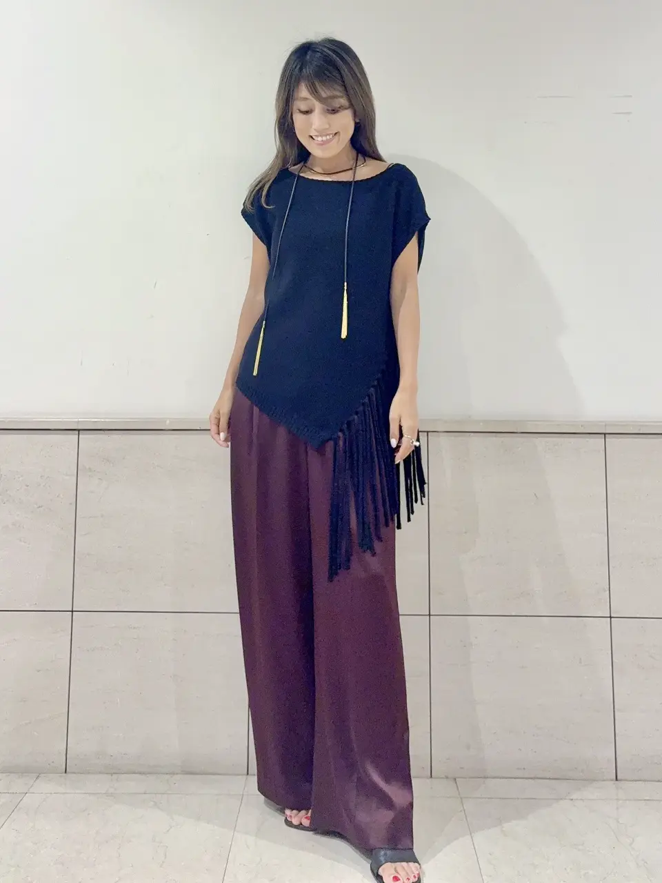 GRACE CONTINENTAL yukimi yonee コーディネート画像