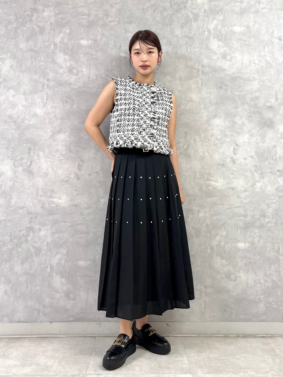 GRACE CONTINENTAL NORIA コーディネート画像