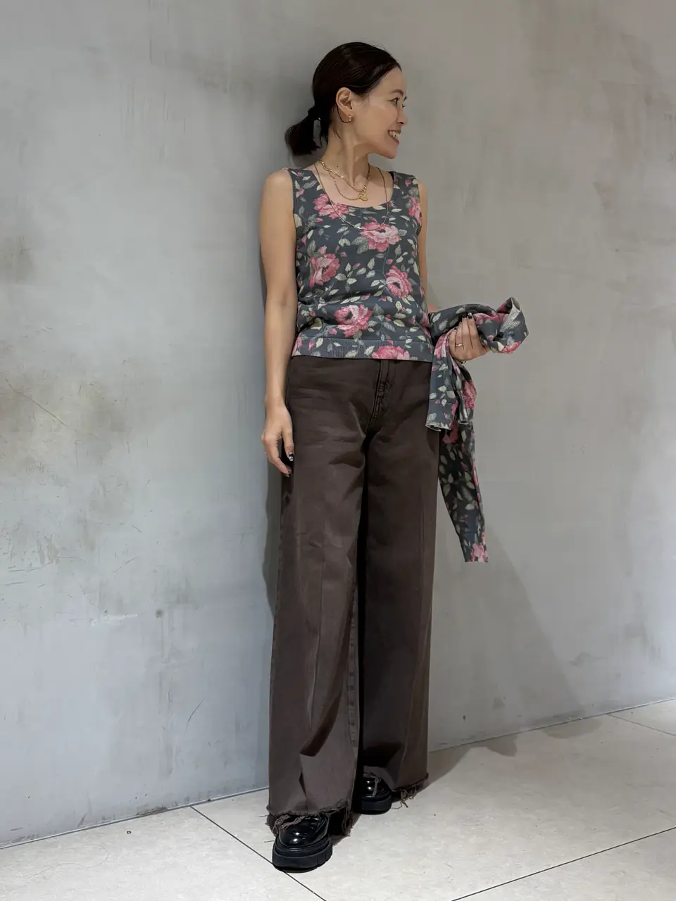 GRACE CONTINENTAL 穐山　香織 コーディネート画像