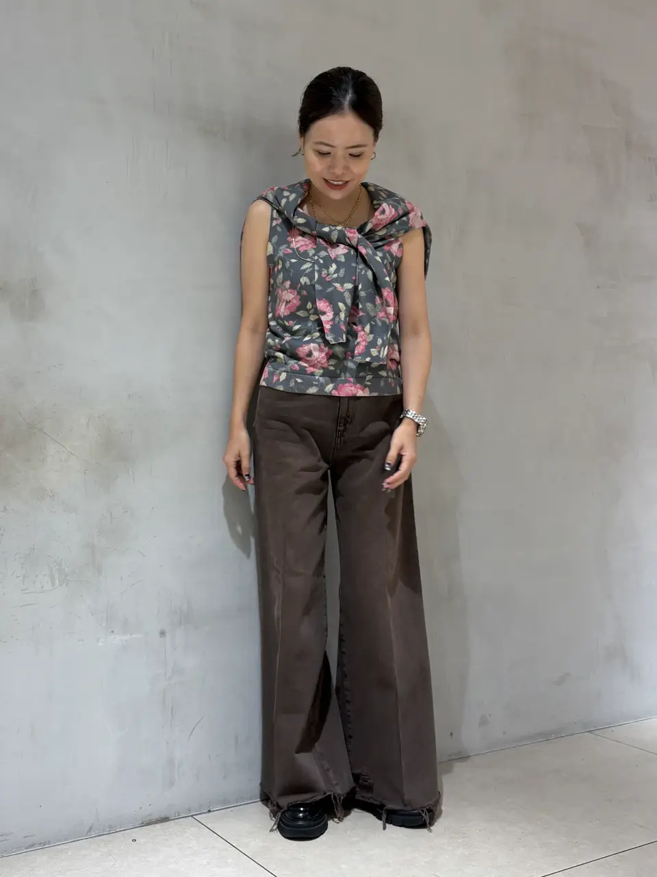 GRACE CONTINENTAL 穐山　香織 コーディネート画像