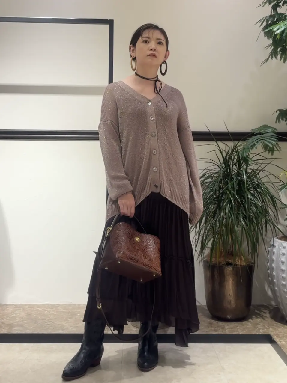 GRACE CONTINENTAL N.YURI コーディネート画像