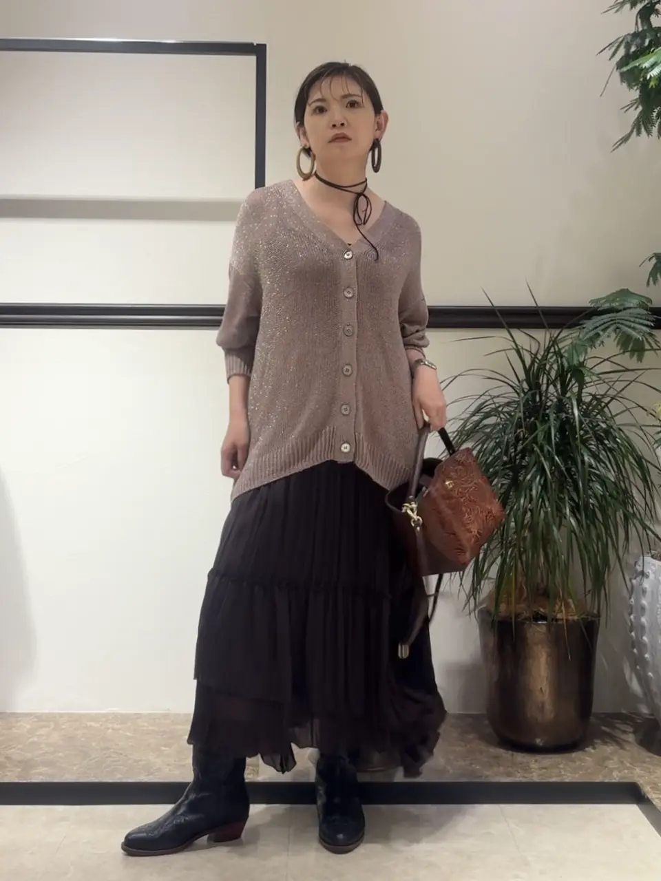 GRACE CONTINENTAL N.YURI コーディネート画像