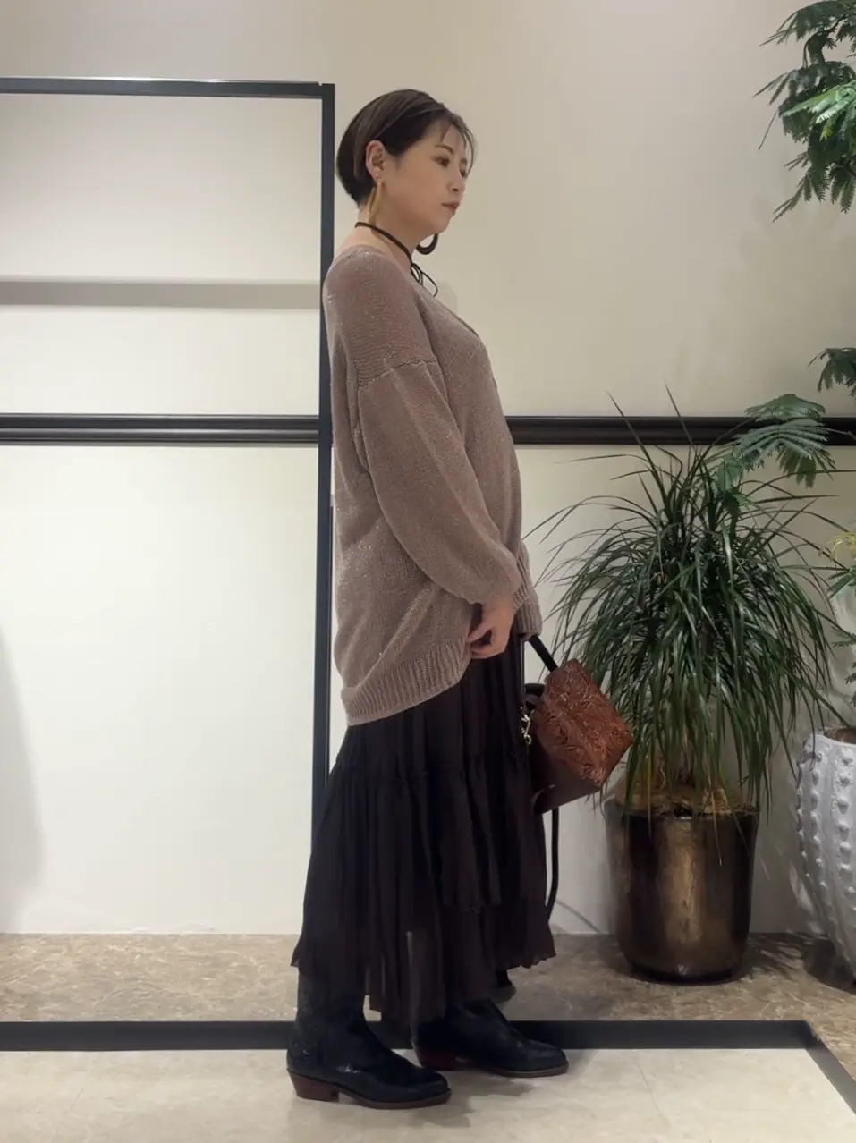 GRACE CONTINENTAL N.YURI コーディネート画像