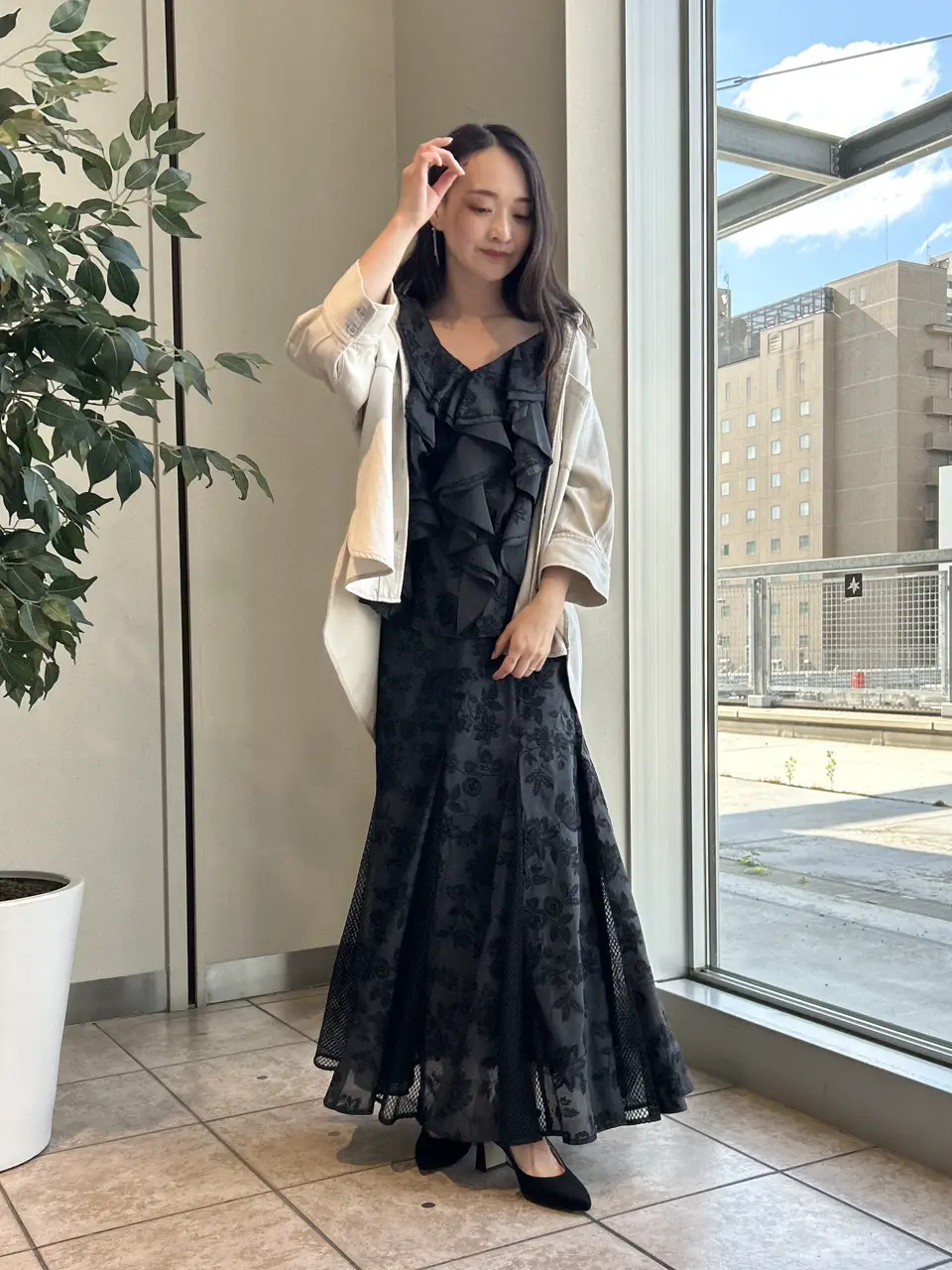 GRACE CONTINENTAL Nakatsu.m コーディネート画像