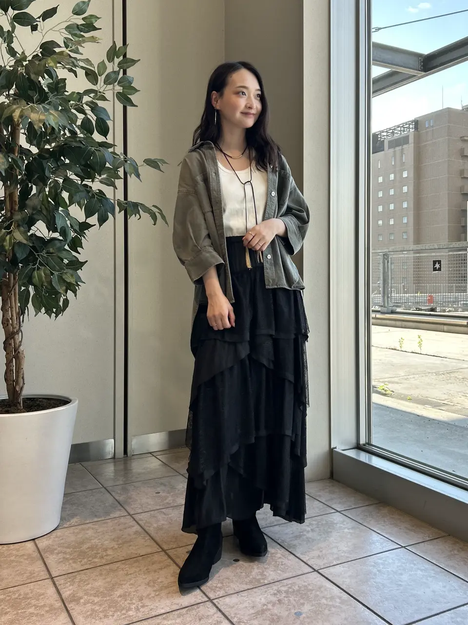 GRACE CONTINENTAL Nakatsu.m コーディネート画像