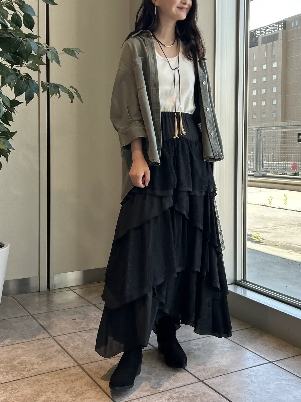 GRACE CONTINENTAL Nakatsu.m コーディネート画像