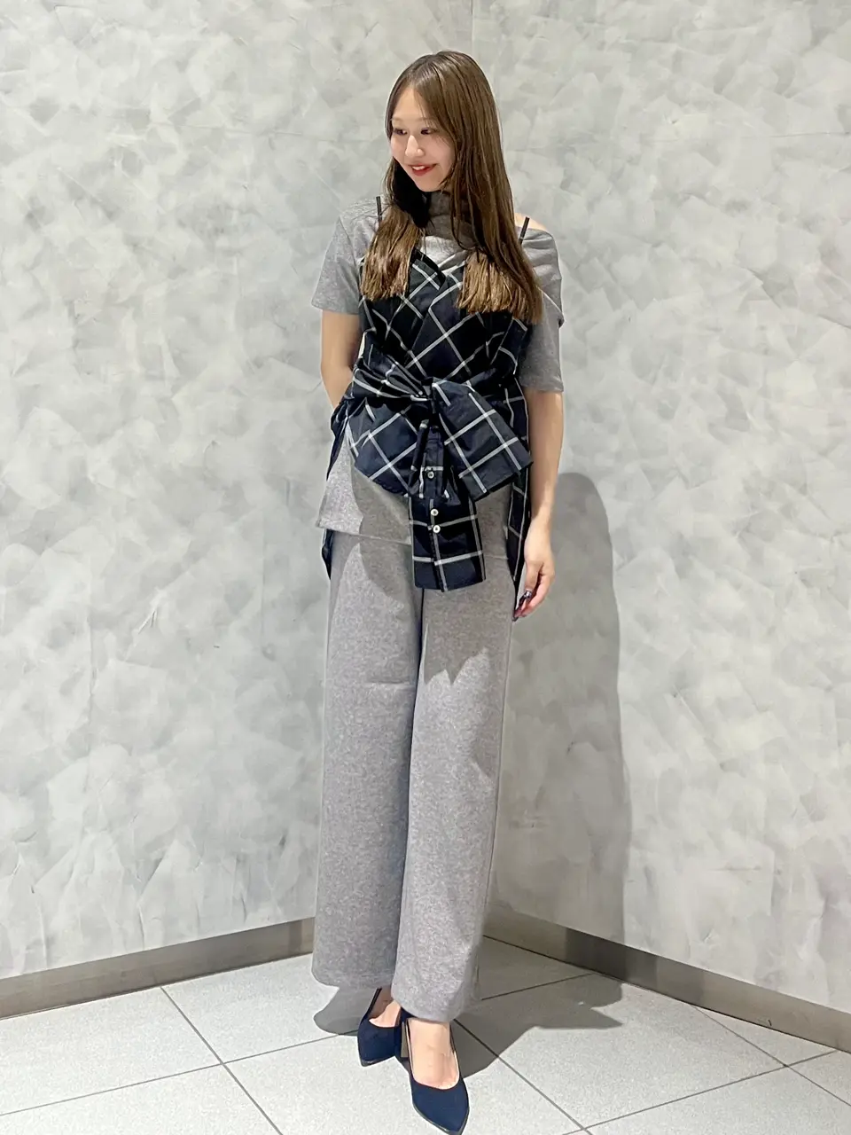 GRACE CONTINENTAL 根本　紗良 コーディネート画像