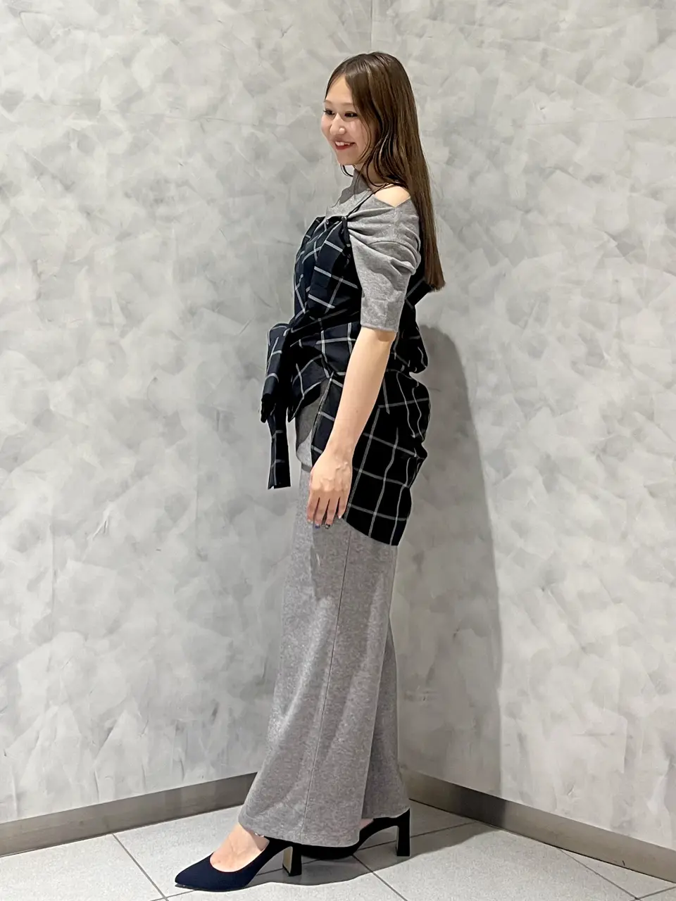 GRACE CONTINENTAL 根本　紗良 コーディネート画像