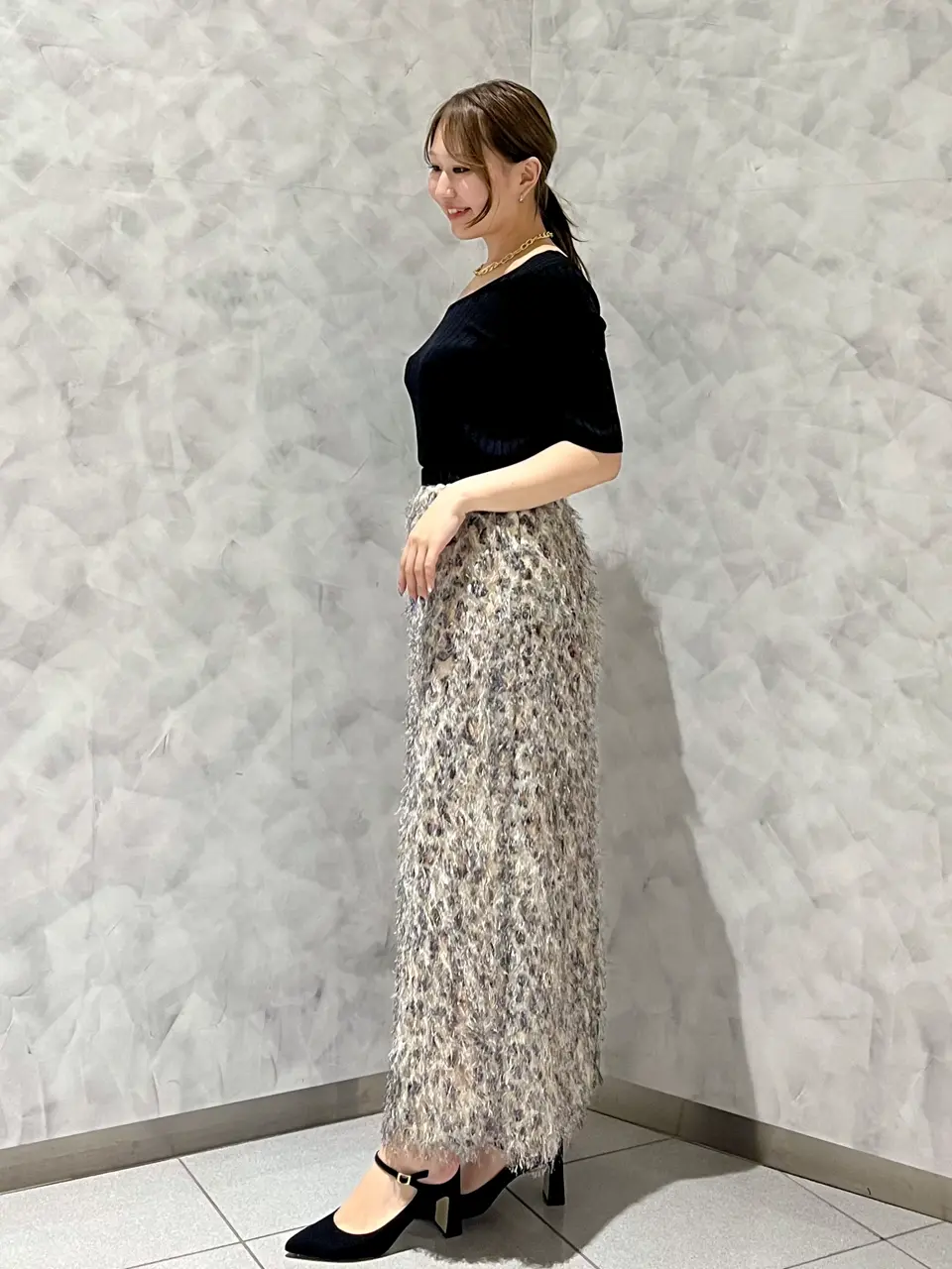 GRACE CONTINENTAL 根本　紗良 コーディネート画像