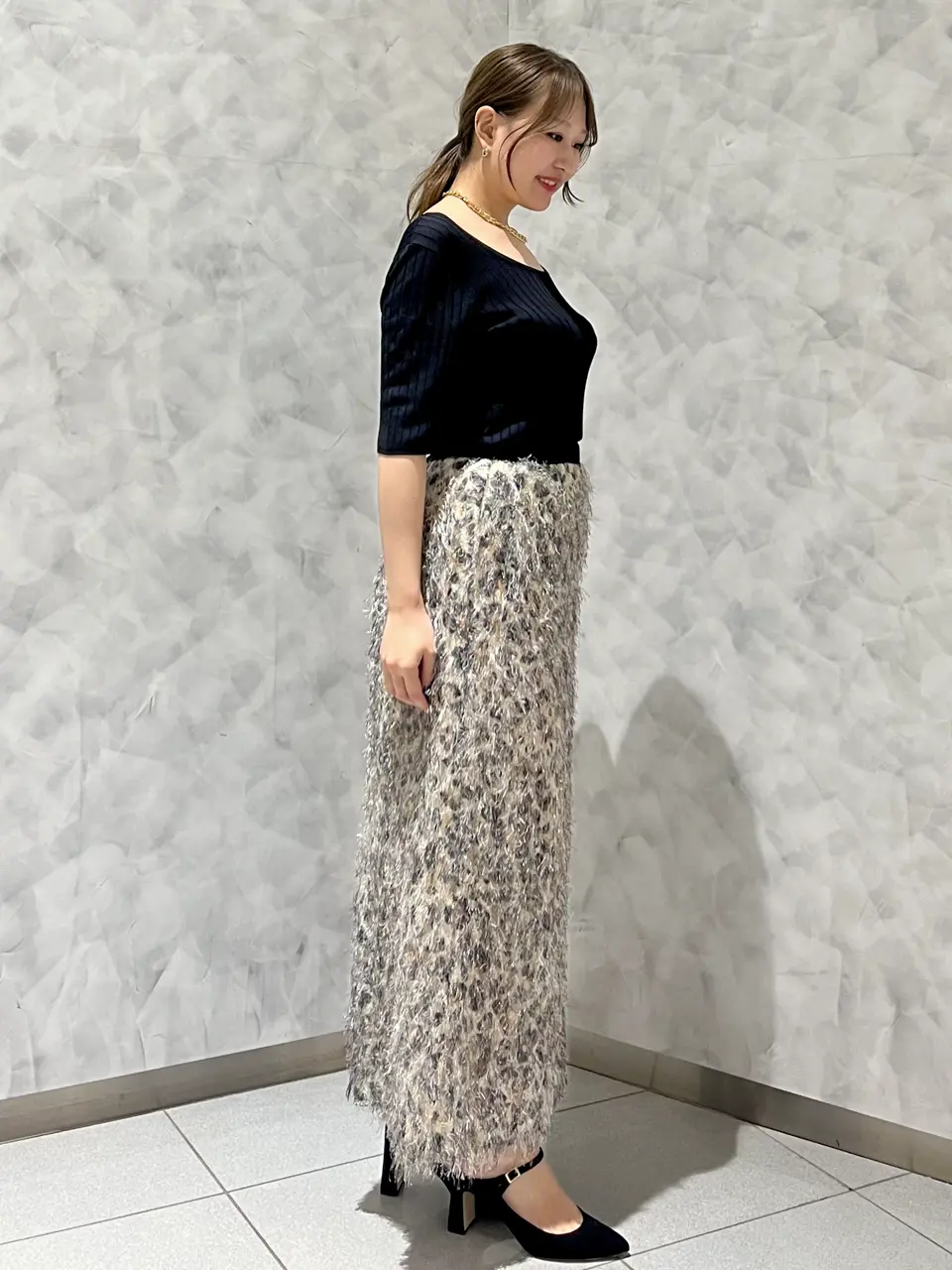 GRACE CONTINENTAL 根本　紗良 コーディネート画像