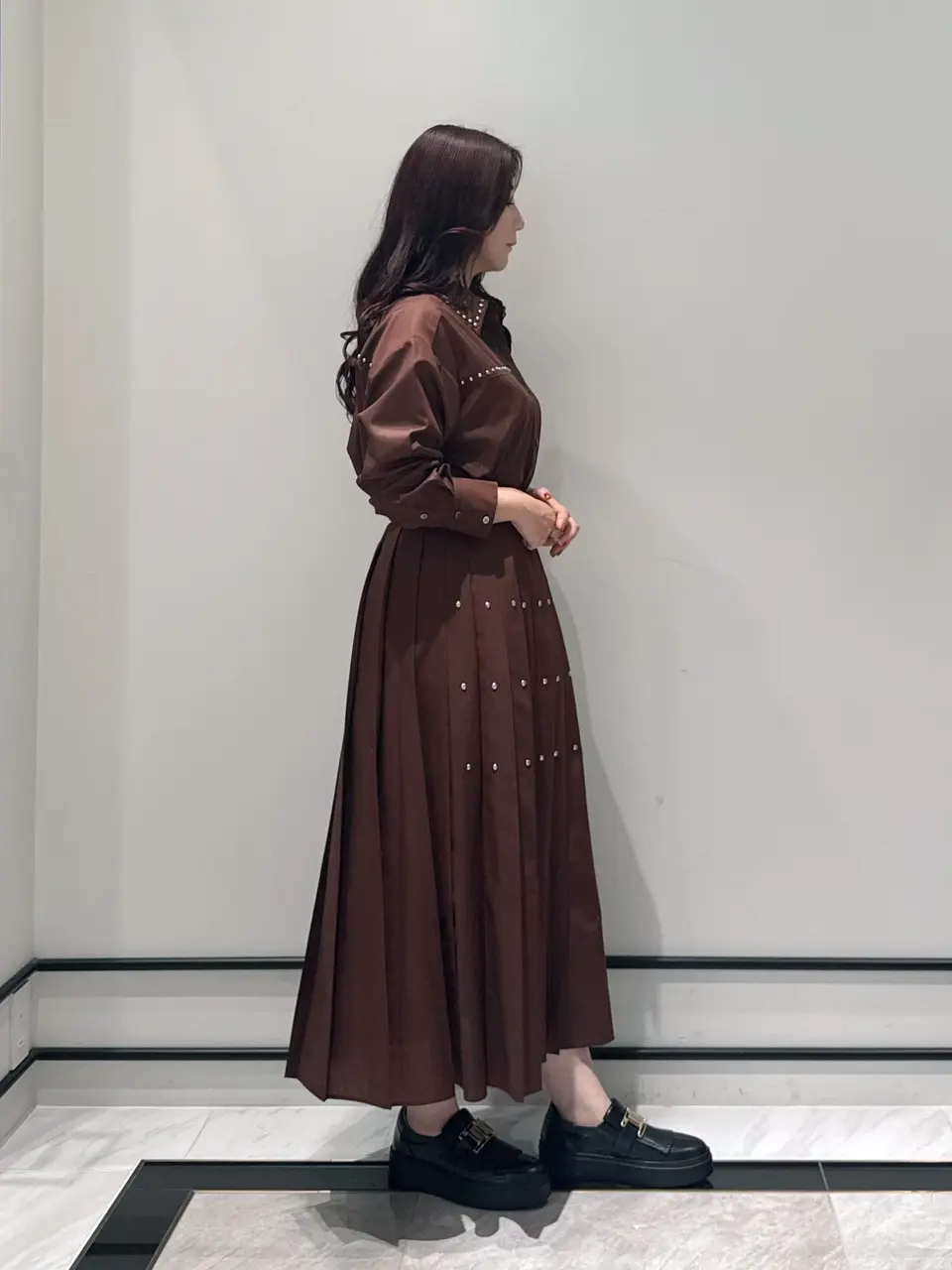 GRACE CONTINENTAL MOMOKO コーディネート画像