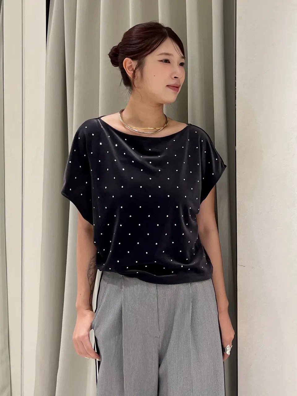 GRACE CONTINENTAL NORIA コーディネート画像