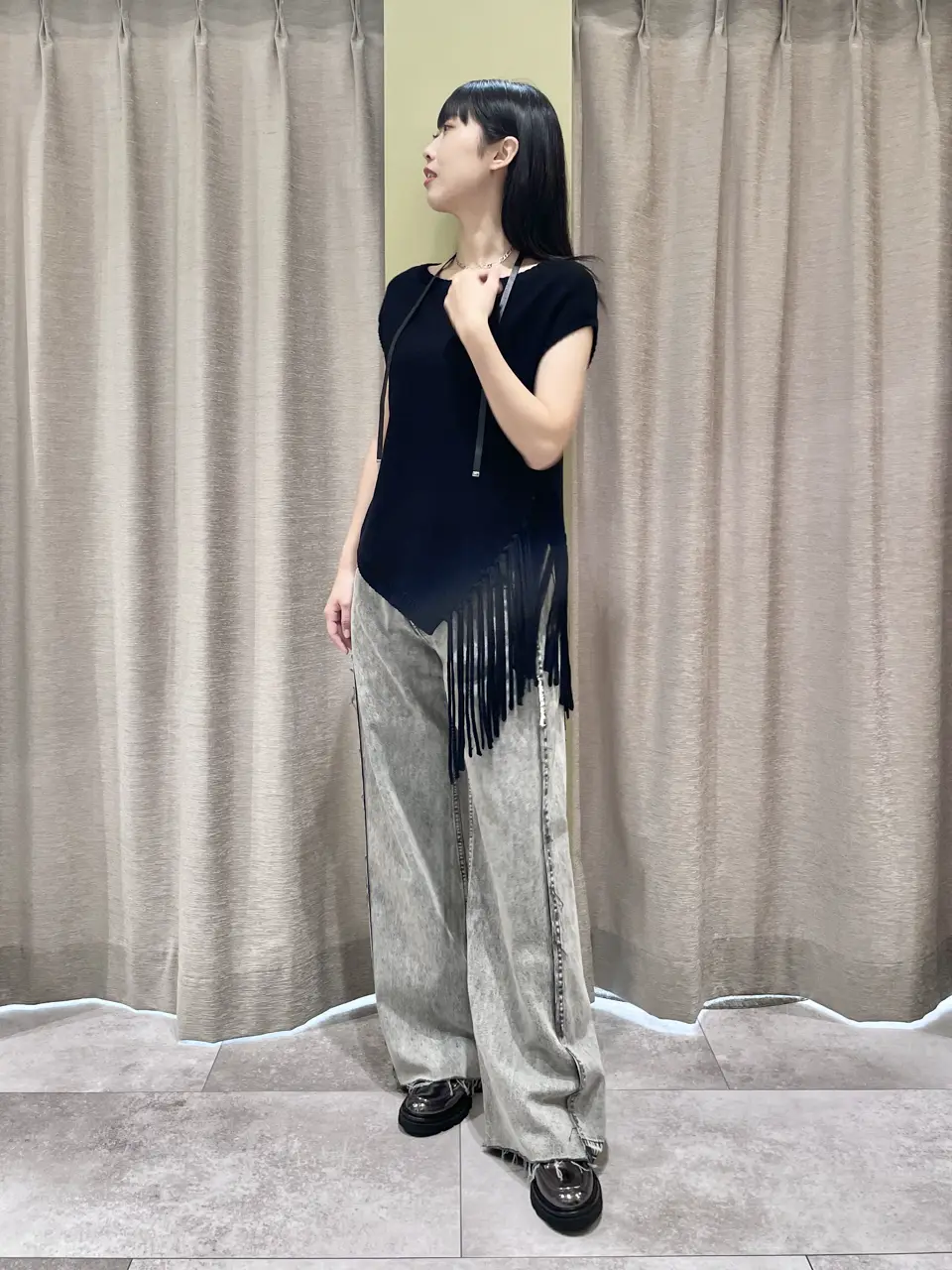 GRACE CONTINENTAL 端場　わかな コーディネート画像