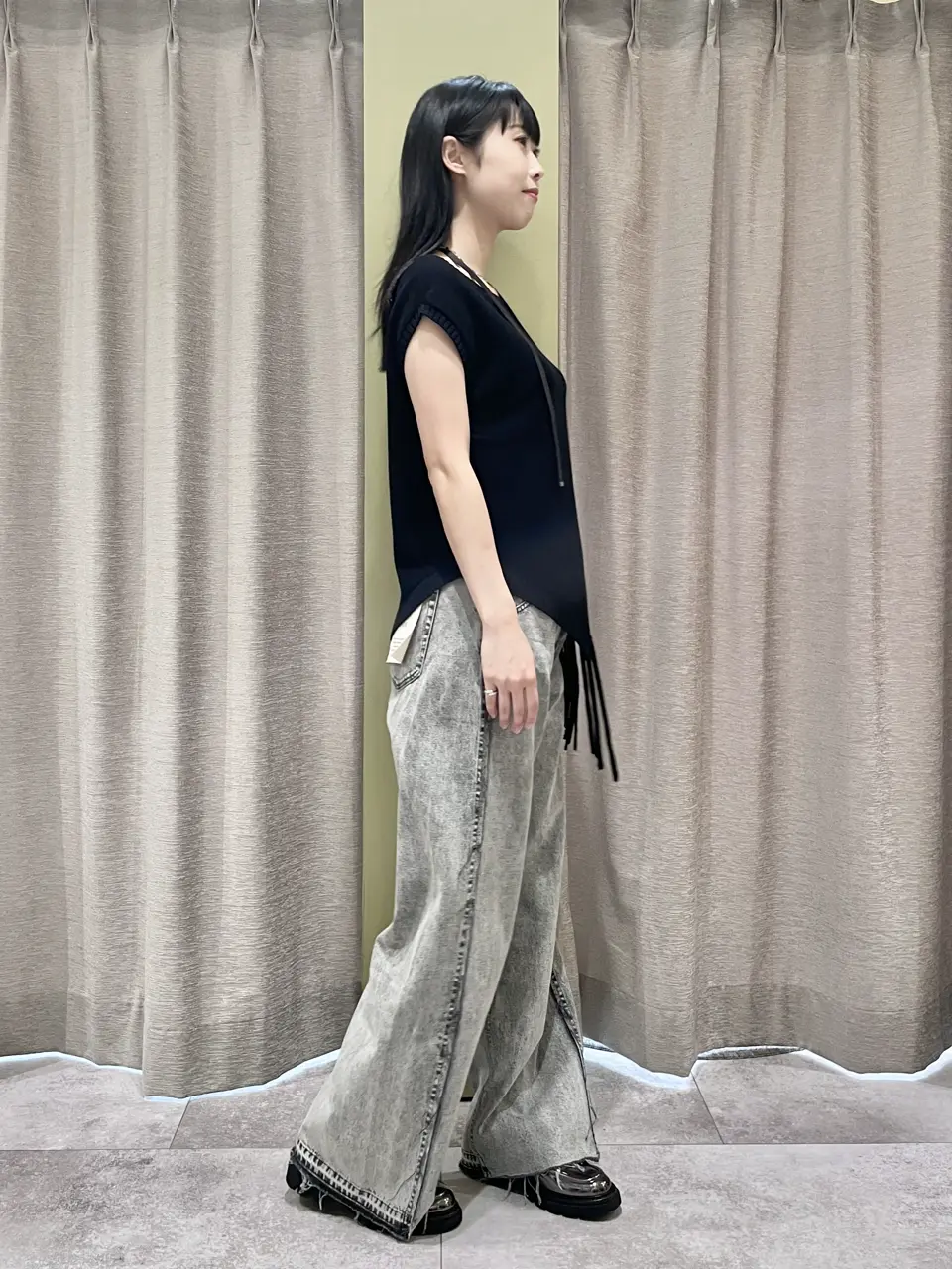 GRACE CONTINENTAL 端場　わかな コーディネート画像