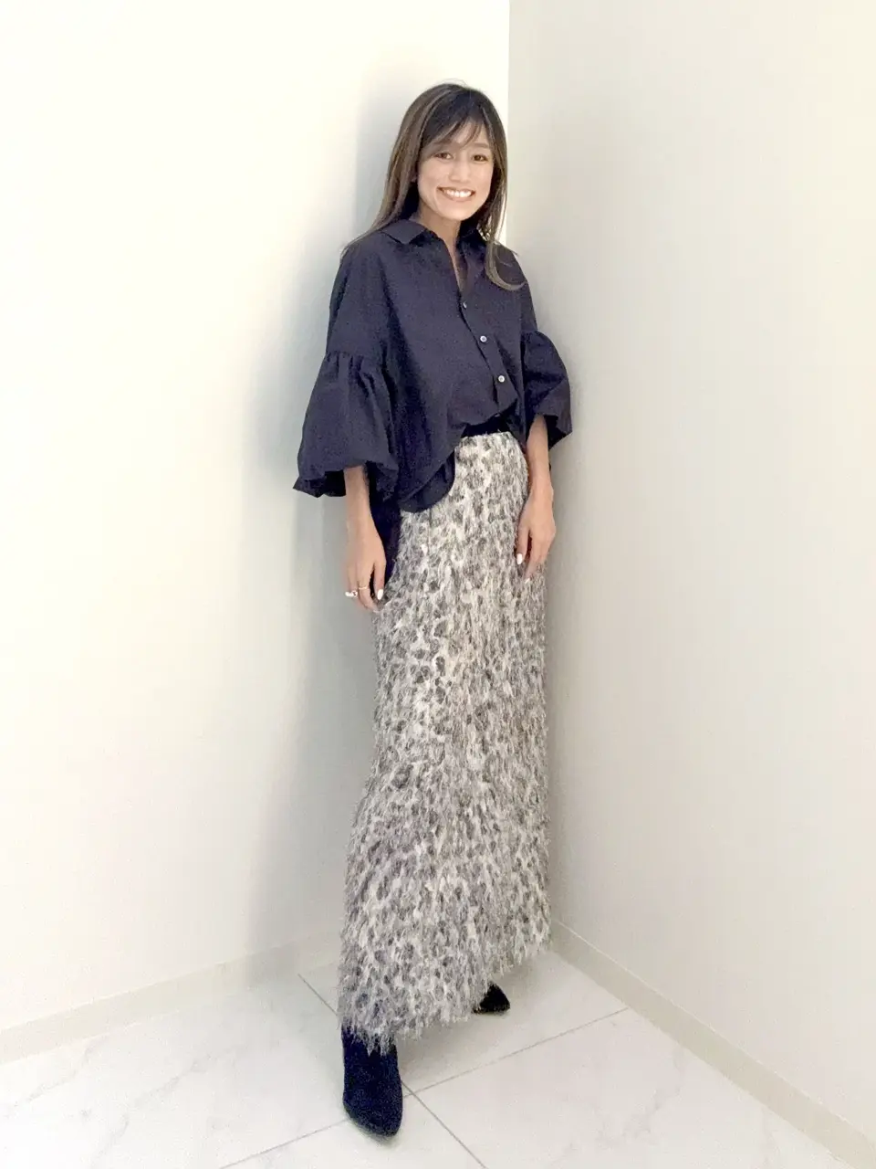 GRACE CONTINENTAL yukimi yonee コーディネート画像