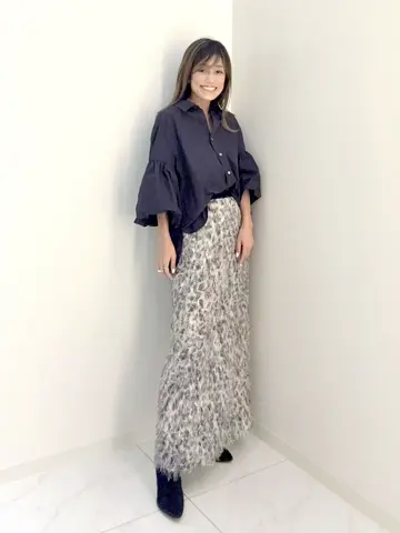 GRACE CONTINENTAL yukimi yonee コーディネート画像