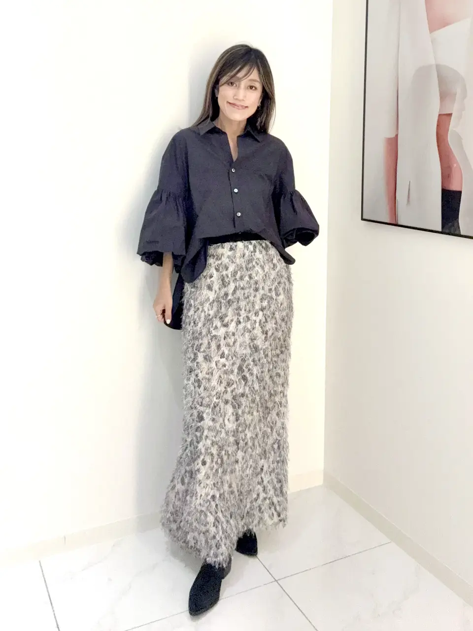 GRACE CONTINENTAL yukimi yonee コーディネート画像