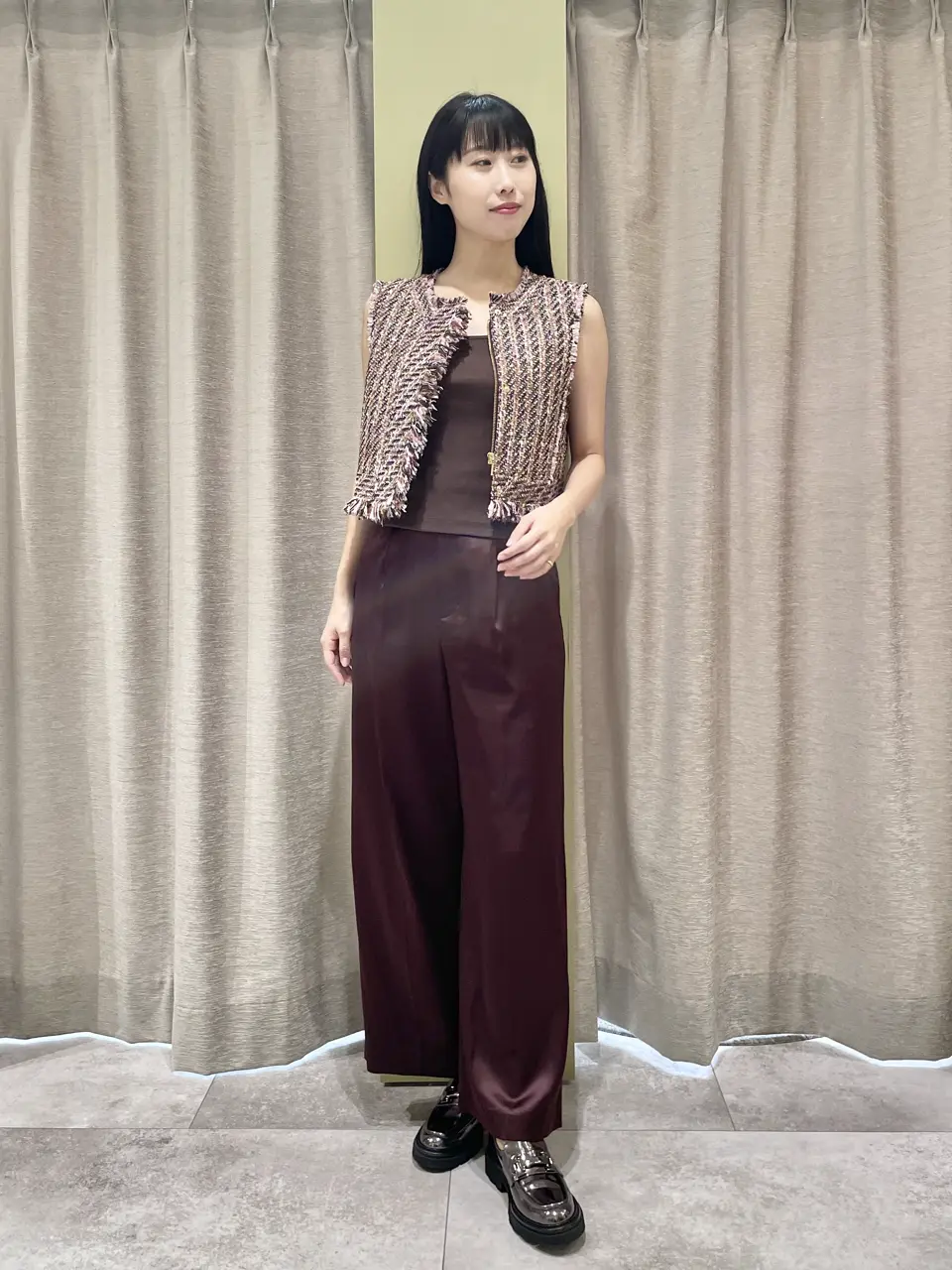 GRACE CONTINENTAL 端場　わかな コーディネート画像