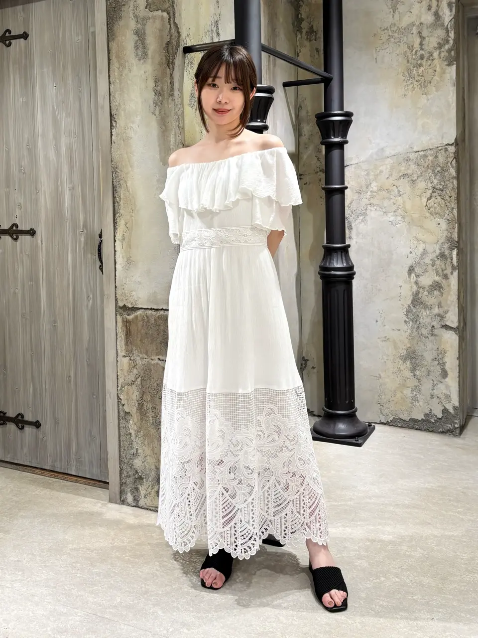 ラッフルレース切替マキシ ラッフルレース切替マキシ / GRACE CONTINENTAL | GRACE